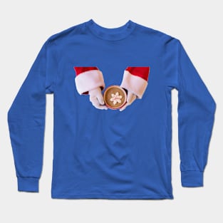 Santa Hands on shirt Long Sleeve T-Shirt